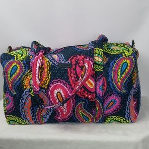 New Vera Bradley Twilight Paisley Duffel Large